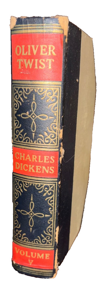 Oliver Twist- Charles Dickens- Volume V, Cleartype Edition Circa 1936-380 Pages