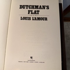 Lot Of 10 Louis L’amour Leatherette Books Western Flint, Dutchman’s Flat, More..