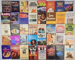 Vintage Mixed Lot Of 40 Christian Religious TPBs A.W. Tozer, Lindsey, Wilkerson