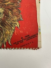 Vtg 1926 Pets of the Farm Saalfield Publishing Muslin Cloth Childrens Book