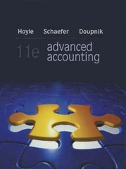 Advanced Accounting by Joe Ben Hoyle: Used