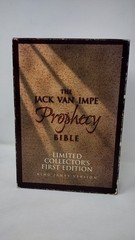 The Jack Van Impe Prophecy Bible Leather Limited Special Edition KJV RED Jesus