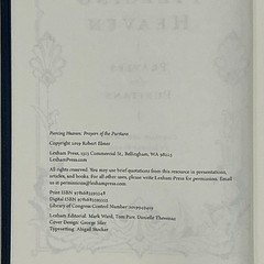 Piercing Heaven Prayers Of The Puritans Robert Elmer 2019 Blue HC Lexham Press