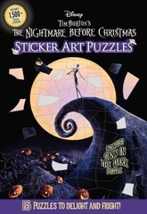 Disney Tim Burton’s the Nightmare Before Christmas Sticker Art Pu