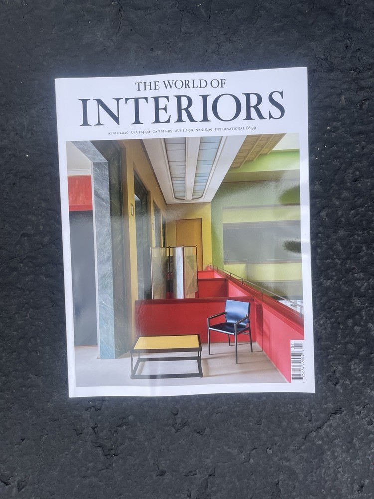 THE WORLD OF INTERIORS MAGAZINE – APRIL 2026 – BRAND NEW