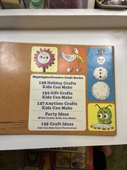 Highlights Creative Craft Series 4 Book Lot Set Vintage Kids Craft Ideas Books
