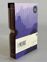 The Message Bible Text Edition – Eugene H. Peterson Distressed Brown LeatherLook