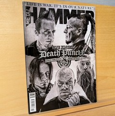 Metal Hammer Magazine Issue 250 November 2013 Five Finger Death Punch DIO Poster