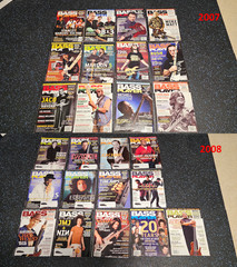 Bass Player Magazine – First 21+ Years, Complete – 1989 to Aug. 2011 – 235 Issue