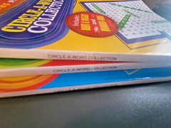 Lot of 3 KAPPA Circle-A-Word Collection Puzzle Books +Bent & Wiggly-Number Finds