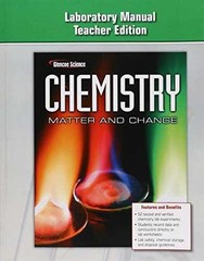 Chemistry: Matter & – Paperback, by Glencoe McGraw-Hill – Very Good