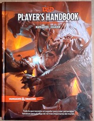 Dungeons & Dragons Player’s Manual Role-playing Game Spanish Hardback Book