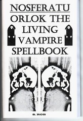 NOSFERATU: ORLOK THE LIVING VAMPIRE SPELLBOOK 72 page staple bound book dracula