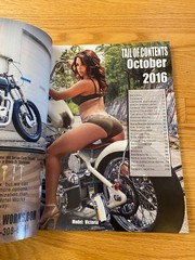 The Horse Backstreet Choppers Magazine Oct 2016 Motorcycles Easyrider Vintage