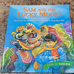 Sam and the Lucky Money Soar to Success Karen Chinn PB Illus Ages 4-8