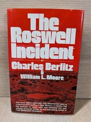 VTG The Roswell Incident 1st Edition , 1st Print Hardcover Book Charles Berlitz