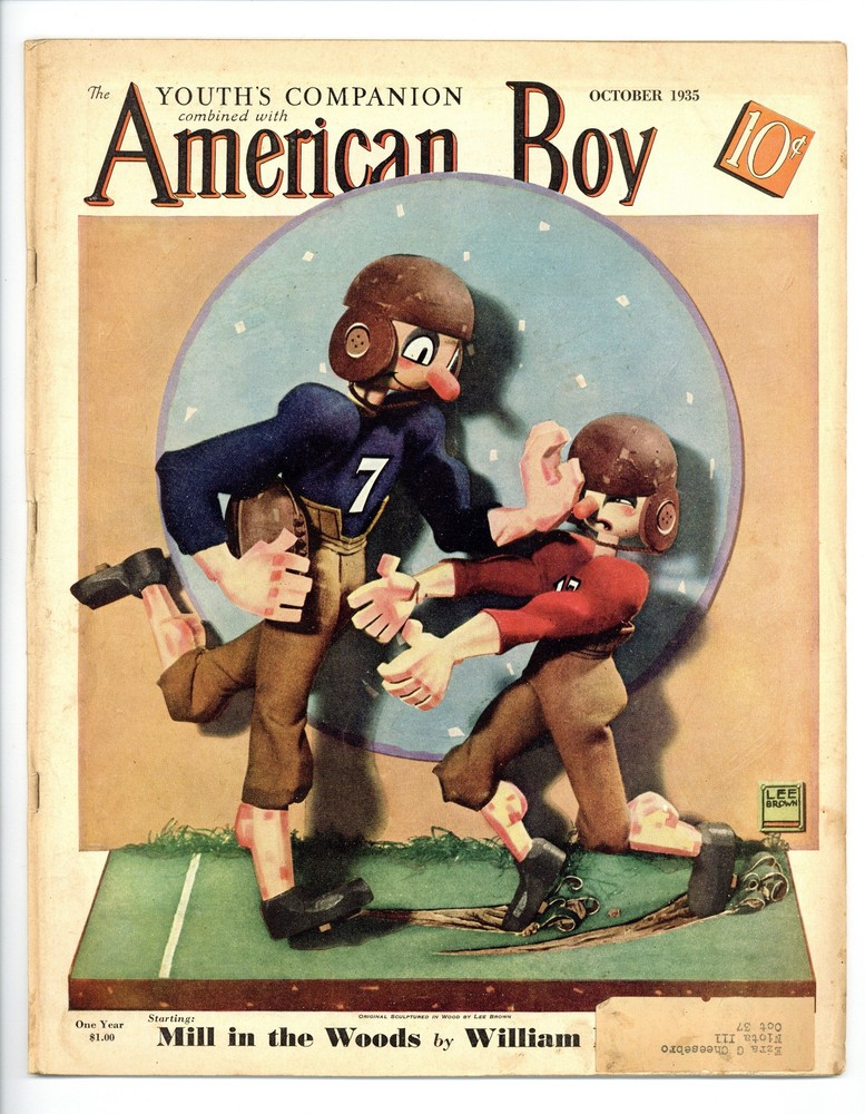 Youth’s Companion Magazine Oct 1935 GD/VG 3.0 Low Grade
