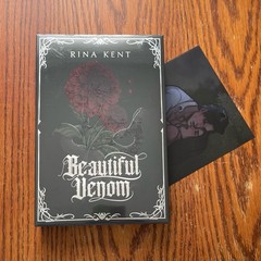Books For Days Crate Beautiful Venom Rina Kent w/ Overlay