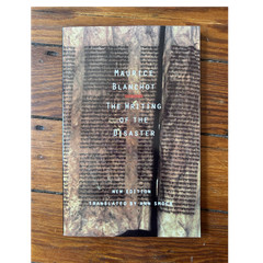 Maurice Blanchot The Writing of the Disaster New Edition pb Nebraska Press 1995