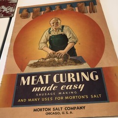 Vintage 1934 MORTON SALT COMPANY Meat Curing Made Easy Booklet Chicago USA