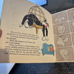 VINTAGE Tweety Sylvester Birds of a Feather ALL LOONEY TUNES Childrens Book