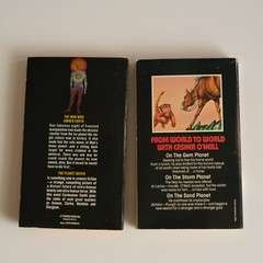 CORDWAINER SMITH The Planet Buyer and Quest of Three Worlds Sci Fi Paperbacks GC