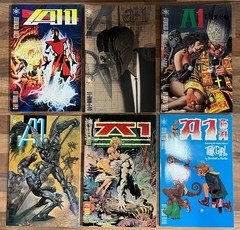A1 Books 1-6 Graphic Novels Complete Set TPBs 1989-1992 Atomeka Press