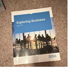 Exploring Business Textbook by Karen Collins FlatWorld Paperback English
