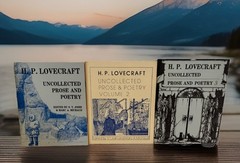 H.P. Lovecraft Uncollected Prose and Poetry VOL 1 2 3 Necronomicon Press 1970s