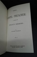 Gospel Preacher Sermons Vol I/2 Franklin HB VG Gospel Light Publishing 251219