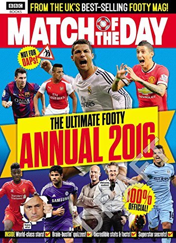 Match of the Day Annual 2016 By Match of the Day