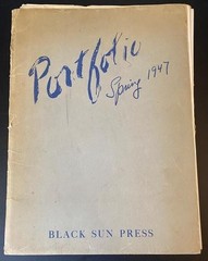 PORTFOLIO V Spring 1947 Black Sun Press Poetry incl MAN RAY, ANAIS NIN Rarities