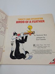 Tweety and Sylvester Birds of a Feather Children’s Book VTG 1977 Looney Tunes