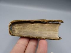 Vintage Holy Bible Leather Pocket Size King James (worn), from Hawaii, 1970s