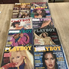 Playboy’s 1980s Playmate #10 Lot of 10 Playmate Bagged & Boarded