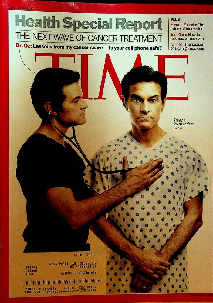 Time Magazine June 13 2011 Dr Oz Cuban National Ballet Gil Scott-Heron