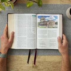 NKJV Study Bible, Hardcover, Burgundy, FullColor, Comfort Print The Complete …