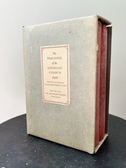 VTG 1949 The Teaching Of The Catholic Church George D Smith Volume I &II Box Set