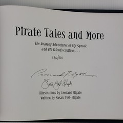 Pirate Tales and More Limited Edition Signed #136 of 500 w/ Art Print Signed Box