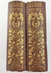 Nature and Causes of the Wealth of Nations, Vols 1 & 11 by Adam Smith circa1900