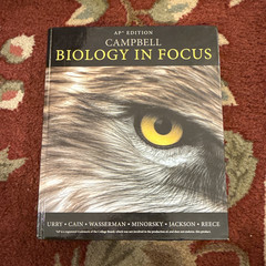 Pearson Campbell Biology in Focus AP Edition Textbook 2014 High School