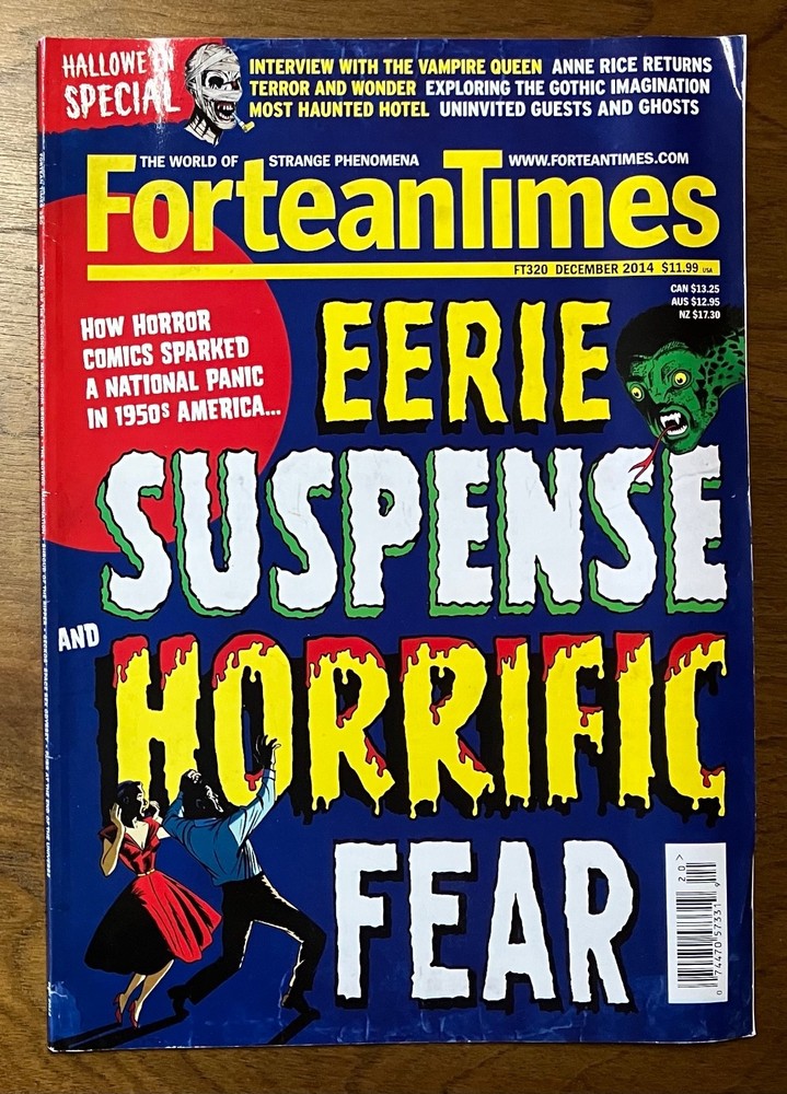 Forteantimes Dec 2014 THE WORLD’S WEIRDEST NEWS STORIES Pre Code Horror Comics