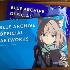 Blue Archive Official Art Works 1&2 Art Book Illustration