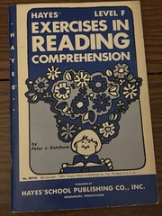 Hayes Exercises In Reading Comprehension Level F Preowned Good Condition USA VTG