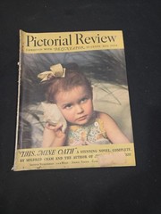 Vintage Old August 1938 Pictorial Review Magazine Collectible SEE VIDEO