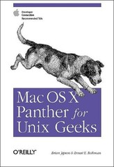 Mac Os X Panther for Unix Geeks : Apple Developer Connection Reco