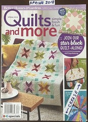 YOU PICK – QUILTS AND MORE MAGAZINE from B H & G, 2006-2020, $2.99-$5.99