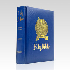 1975 Holy Bible. KJV. Freedom Edition. Red Letter Reference Edition. VG