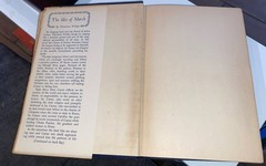 The Ides of March A Novel by Thornton Wilder 1948 DJ HC Wartime Paper NO Writing