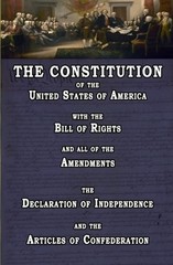 u.s. constitution with bill of rights, amendments, declaration & confederation